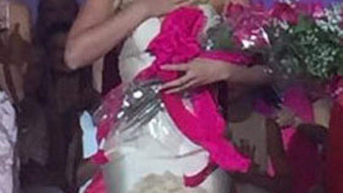 MARY MARGARET HALFORDStella Ford is crowned Miss Mississippi's Outstanding Teen 2016 during the Saturday night pageant in Vicksburg.