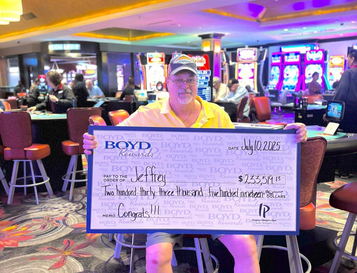 A player from Florida, Jeffrey (no last name provided) is the latest jackpot winner in South Mississippi. His win is the third to date in July and the 12th of $100,000 or more this year.