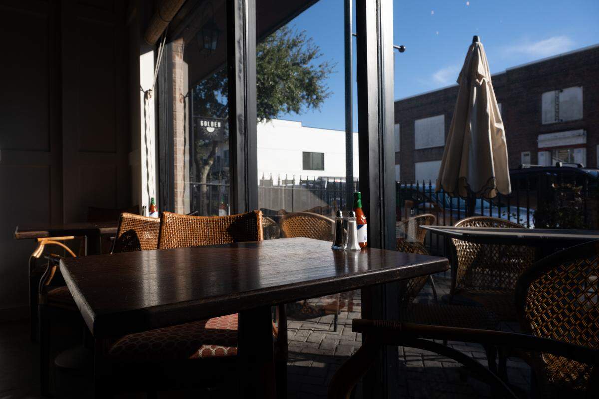 The dining area at Marcello’s Taste of New Orleans on Thursday, Dec. 11, 2025.