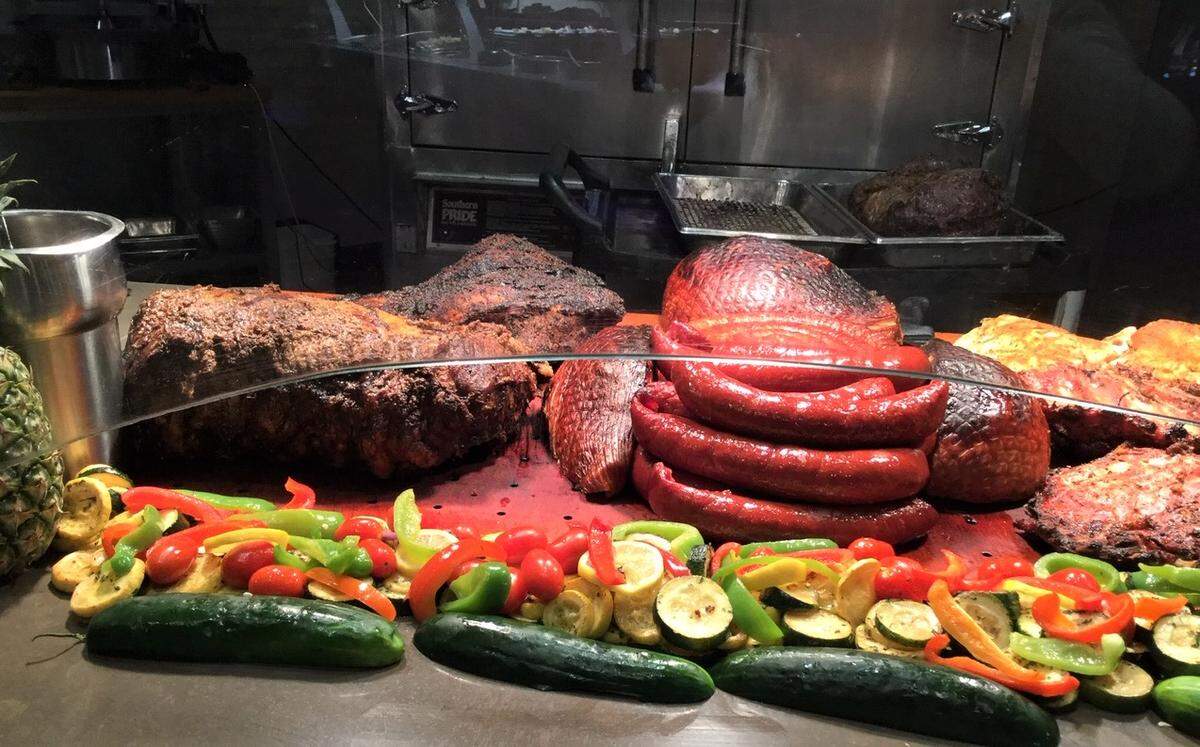 More than $2 million was spent to refresh the buffet at Hard Rock Casino just before the pandemic. Now the casino buffet returns one weekend a month with carved meat, seafood and lots of other choices, enjoyed with a view out to Deer Island.