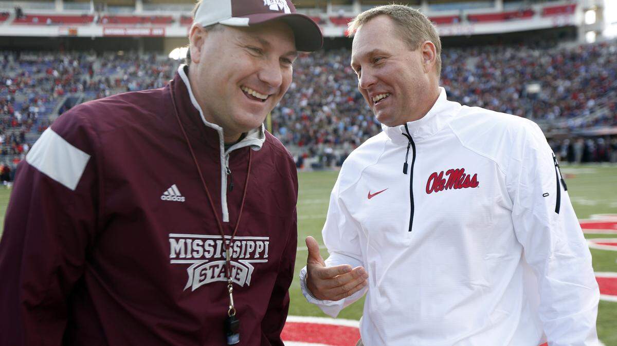 Mississippi State head coach Dan Mullen and Ole Miss head coach Hugh Freeze will compete in the C-Spire Pro-Am.