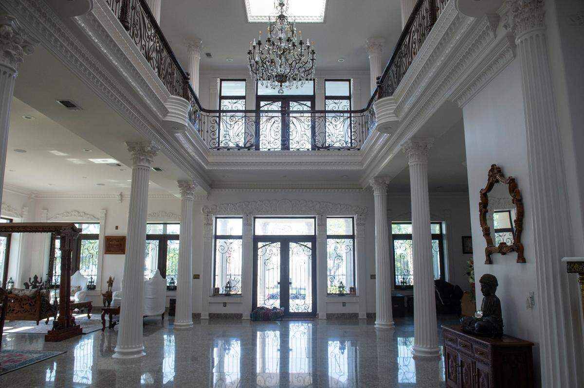 The main hall of Binoy Mishra’s home on Scenic Drive in Pass Christian features a open-concept floor plan on Tuesday, May 16, 2023.