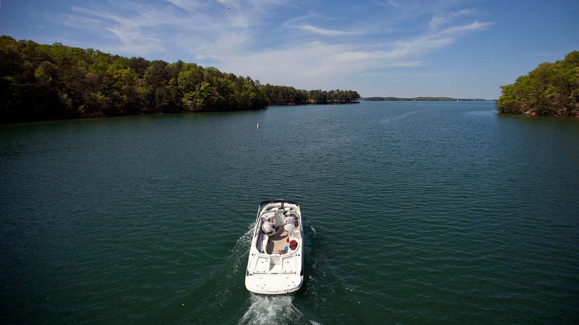 A man was electrocuted and another drowned at Lake Lanier in Georgia, authorities said. A swimmer is still missing after going under.