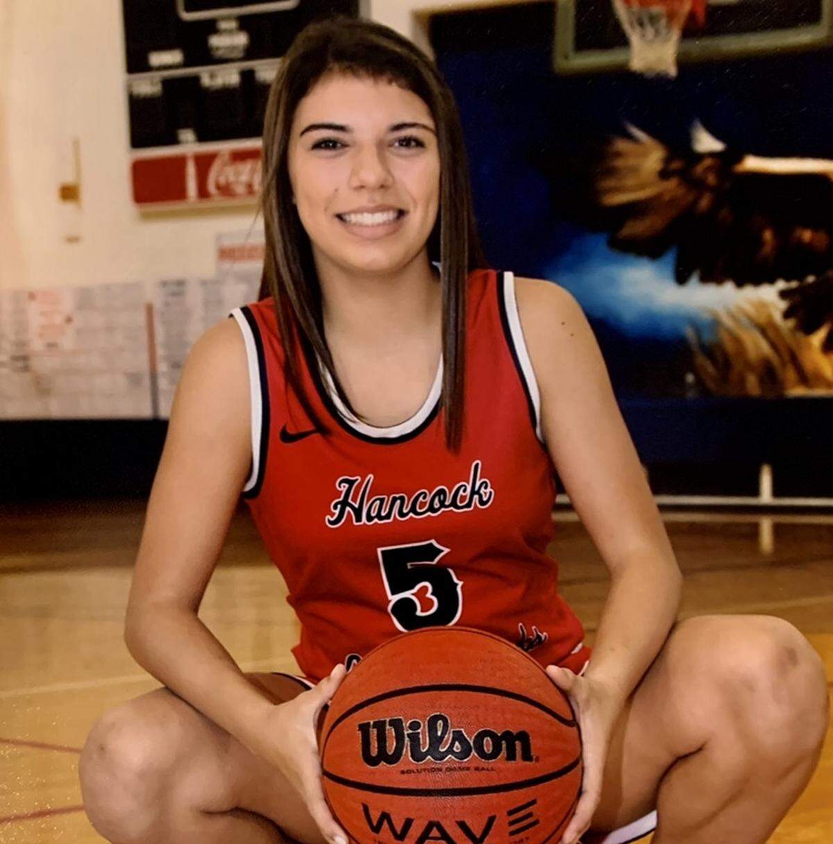 Hancock’s Maddy Ladner is the Fan’s Choice Player of the Year.