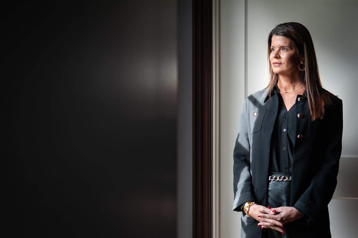 City attorney Amy St. Pe’ stands for a portrait at City Hall in Moss Point on Dec. 14, 2023.