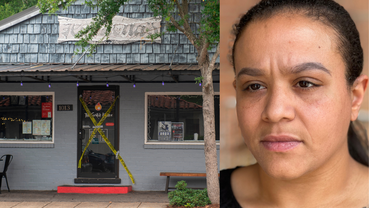 Brittany Alexander, right, owns The Scratch Kitchen, a restaurant on Government Street in downtown Ocean Springs that was the scene of a mass shooting on May 5, 2023.