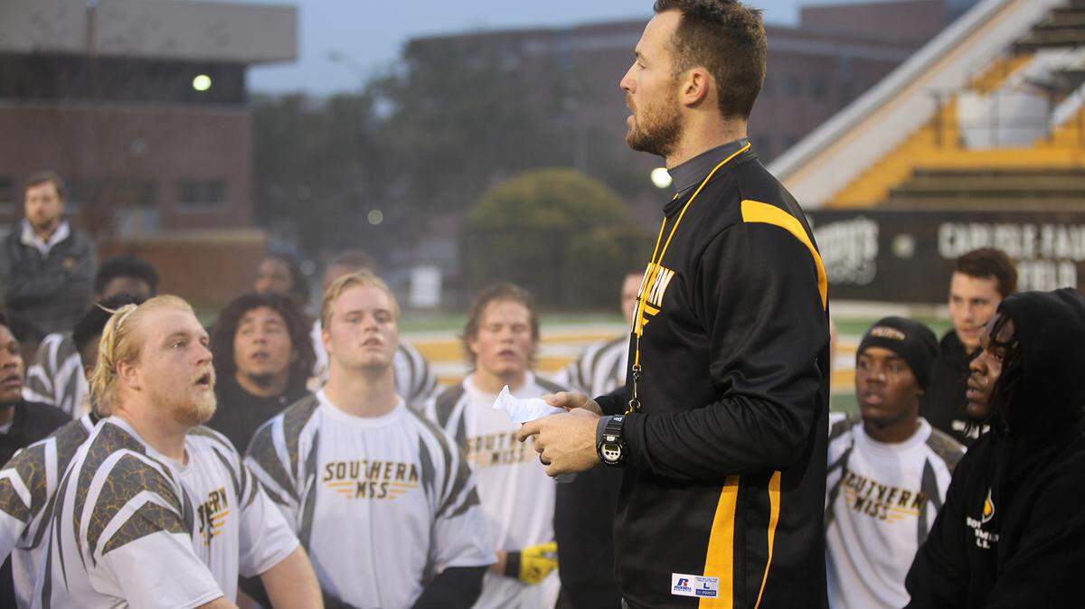 USM MEDIA RELATIONSSouthern Miss strength and conditioning coach Zac Woodfin has made a huge difference on the Golden Eagles in less than one year.