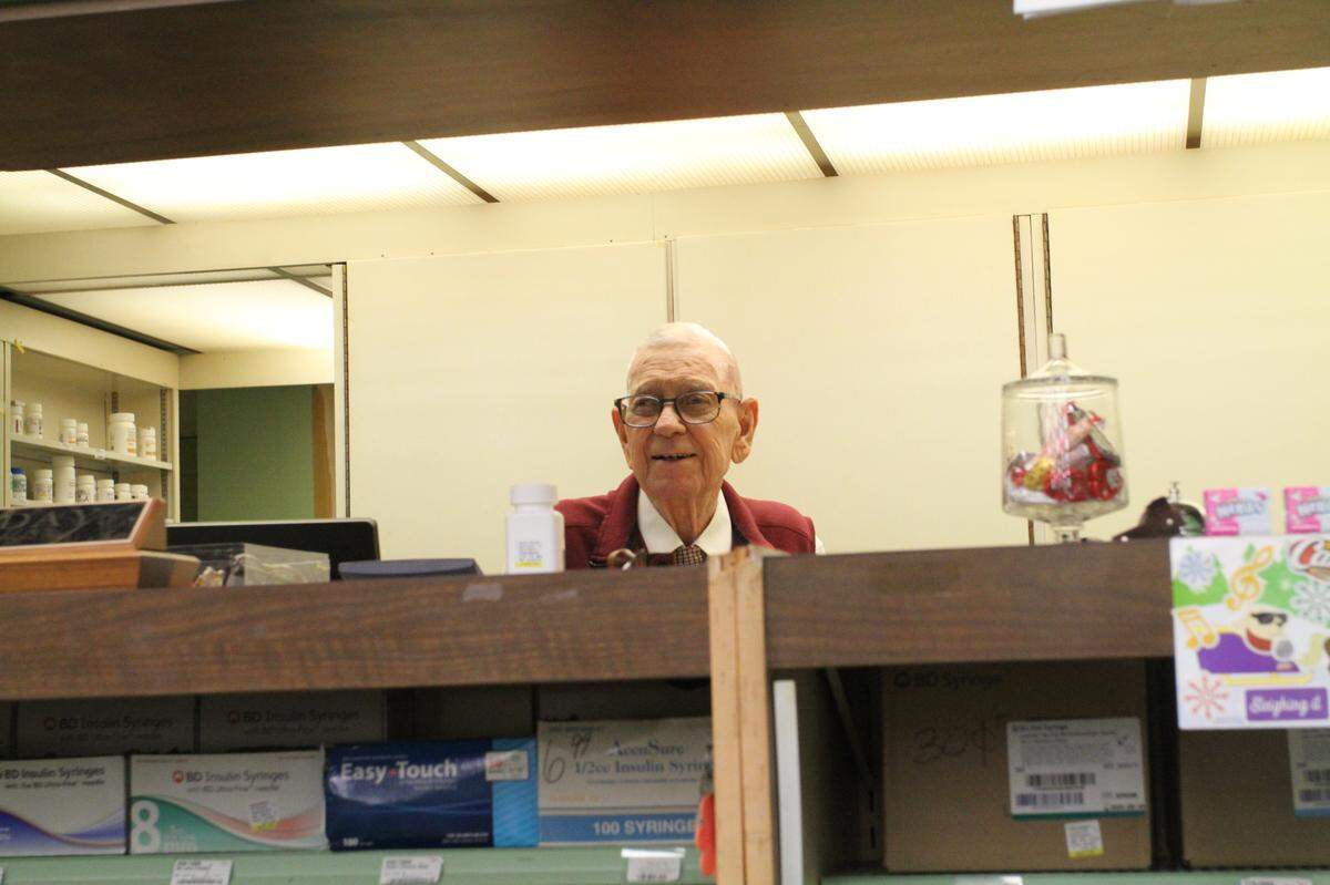 Generations of Gulfport residents have relied on Jim Day as a pharmacist and friend at Triplett-Day Drug Co. in Gulfport. Day, who turns 90 on March 14, took over the downtown drugstore in 1955 with partner Billy Triplett, who eventually retired. Day has no plans to retire but will be cutting back on work.