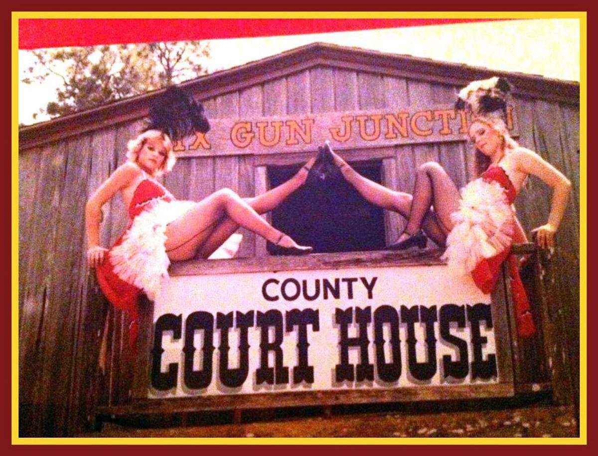 Zanne Gautier Johnson of Long Beach and Ashley Hendren of Ocean Springs were can-can dancers in the Red Dog Saloon of Eight Flags in Biloxi in the early 1980s. Thirty years later, Johnson was the reunion organizer and Hendren is the choreographer for the stage show for the Saturday reunion of Eight Flags employees.