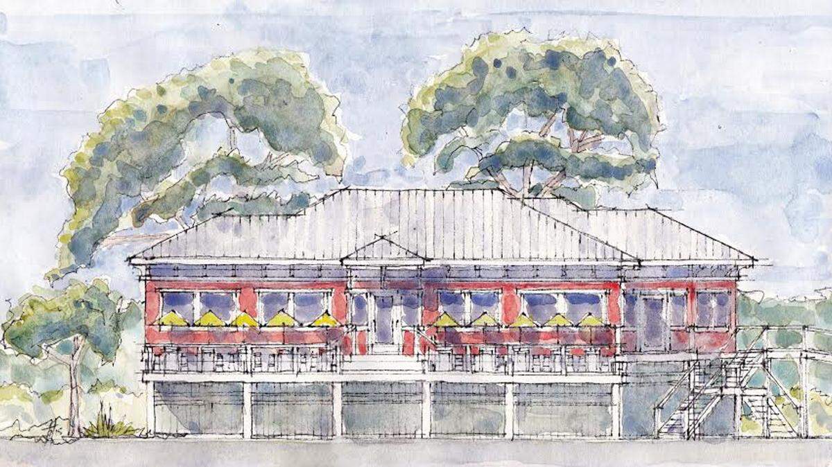 SHAGGY'SShaggy's Gulfport Beach bar and grill was designed to blend with the neighborhood. The fourth Shaggy's location, including one in Pensacola, Fla., is expected to open in late February. The Gulfport location also will include a bridge to an open-air bar that overlooks the Mississippi Sound.