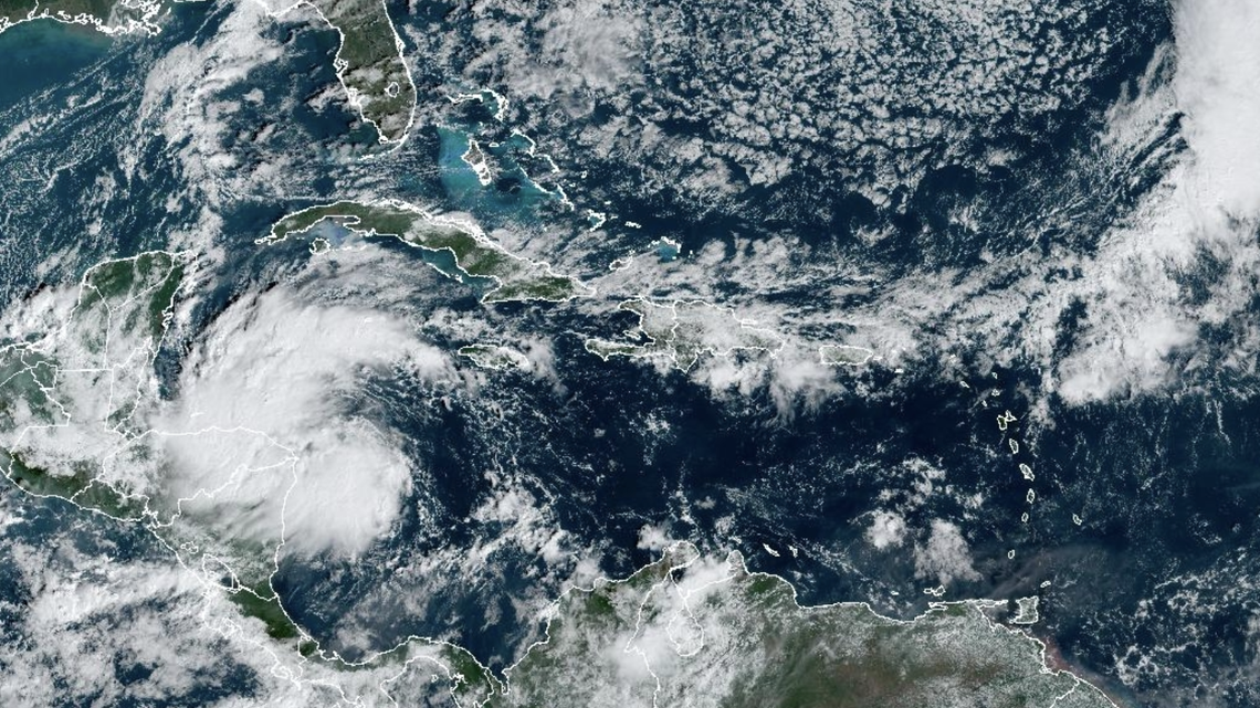 Tropical Storm Sara forms in Caribbean, could become rare November hurricane in Gulf