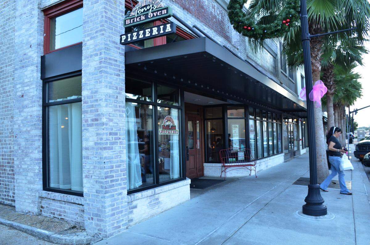 Tony’s Brick Oven Pizzeria is one of the popular restaurants in downtown Gulfport. David Parker, the city’s economic development director, said he has more interest from businesses looking to locate in the downtown than he has available spaces as development is brisk in cities across South Mississippi.