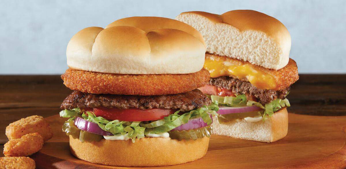 The unique burger was initially offered during a one-day event in 2021, but will now be available all month long.