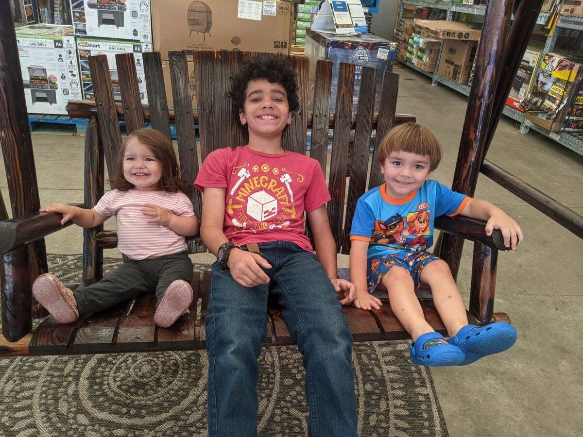 Odin Weydeveld, right, is pictured with siblings Manix, center and Nikita. Odin’s death a year ago is the subject of a lawsuit filed against Singing River Gulfport and a doctor who treated him in the hospital’s emergency room.