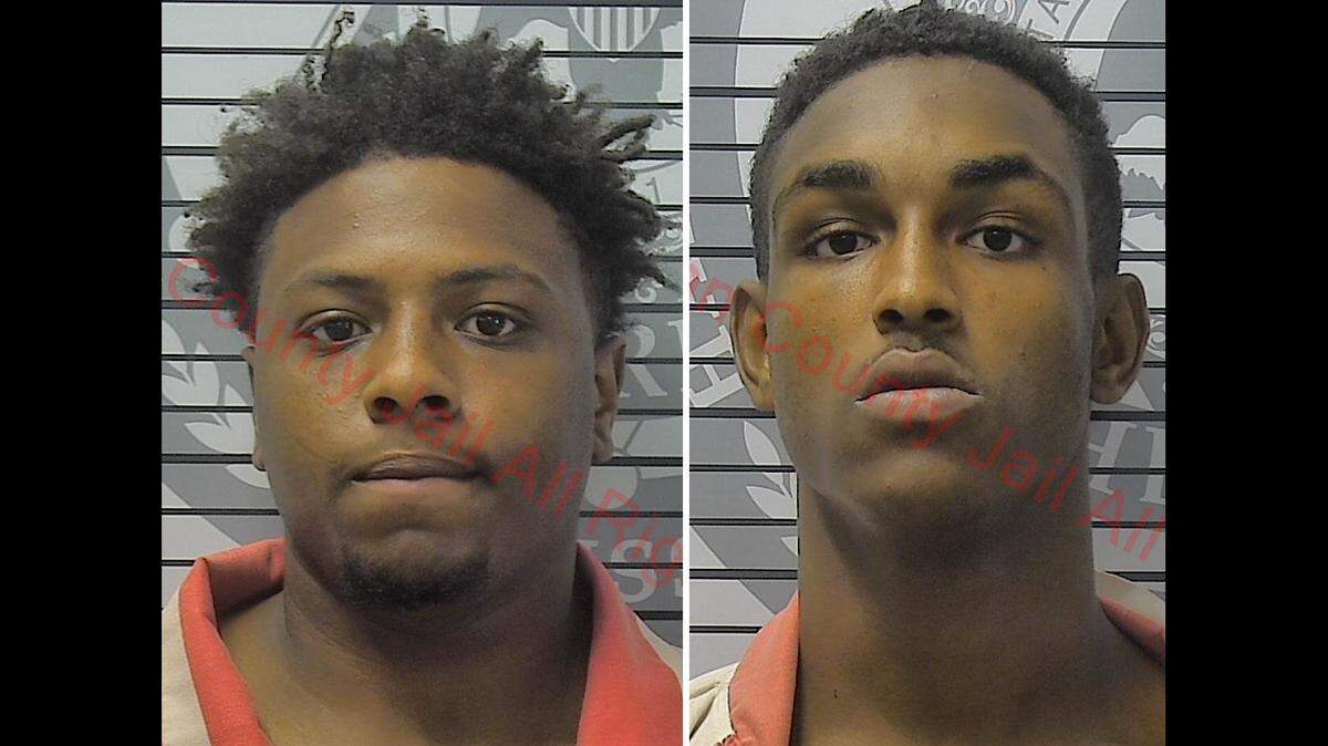 Derrick Riley, left, and Damarcus Bullard