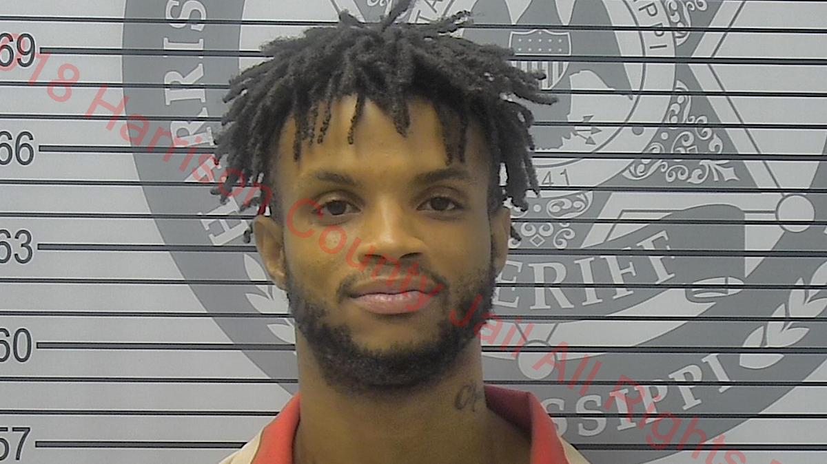Markell DeShawn Ray Cooley, 21, arrested Aug. 2, 2018, by Gulfport Police on five charges of drive-by shooting and one count of possession of a schedule II substance, MDMA.