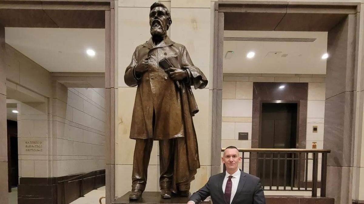 The great-great-great grandson of Confederate icon J.Z. George wants to see his ancestor’s statue moved from the U.S. Capitol back to Mississippi.