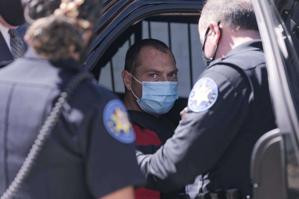 Joseph Michael Rohrbacker is charged with capital murder in the shooting death of Hancock County Sheriff’s Deputy Lt. Michael Boutte. He made his initial appearance in the Hancock County courthouse on Thursday, March 18, 2021, and was denied bail by Judge Trent Favre.