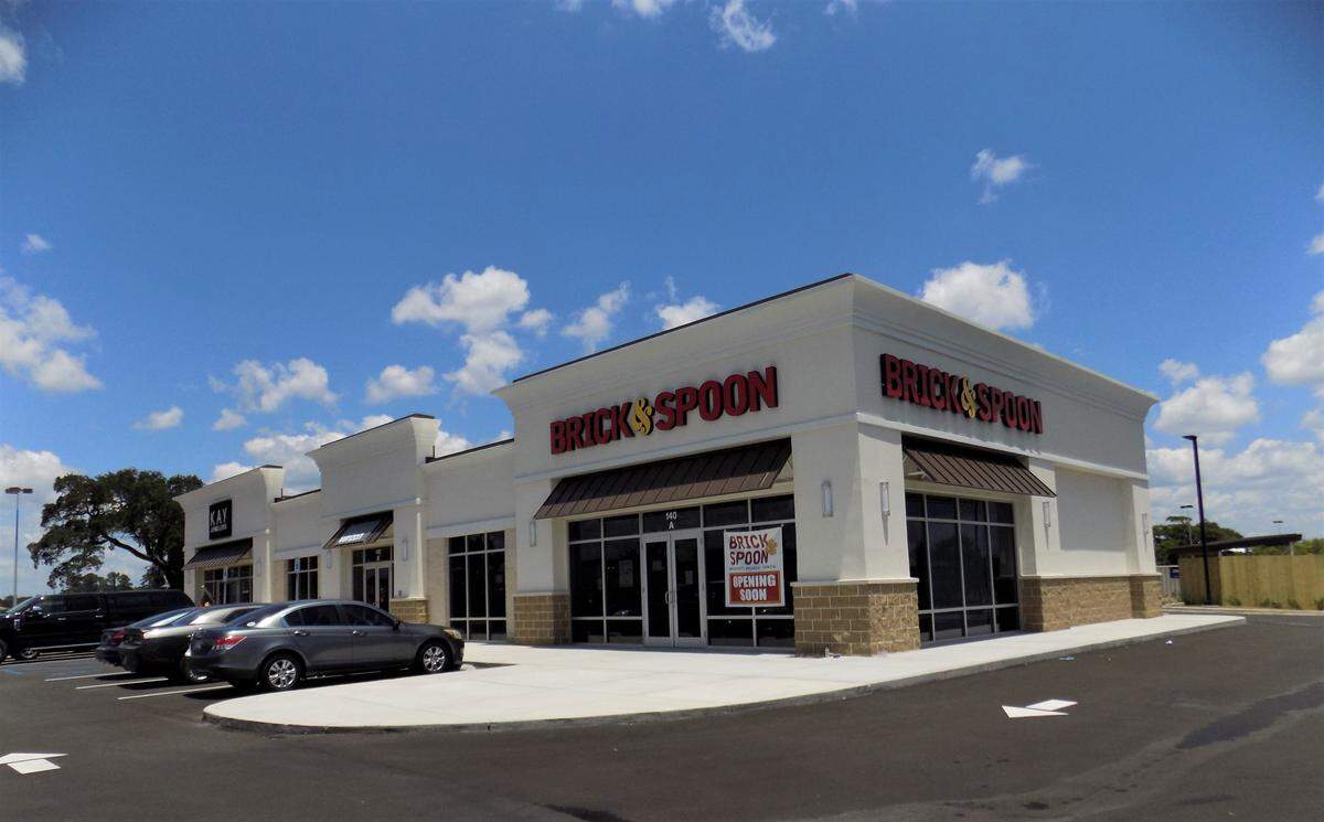 This Brick & Spoon restaurant outside Edgewater Mall in Biloxi soon will be joined by a second location at the Crossroads in Gulfport.