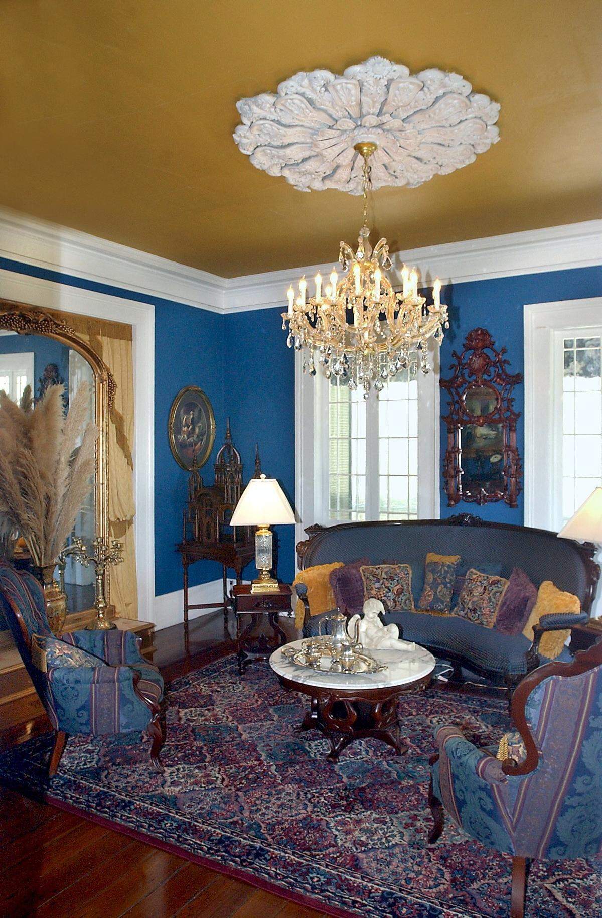 The living room of the former “Blue Rose” in Pass Christian will be on Pass Christian Historical Society’s 27th Annual Tour of Homes &amp; Tea.