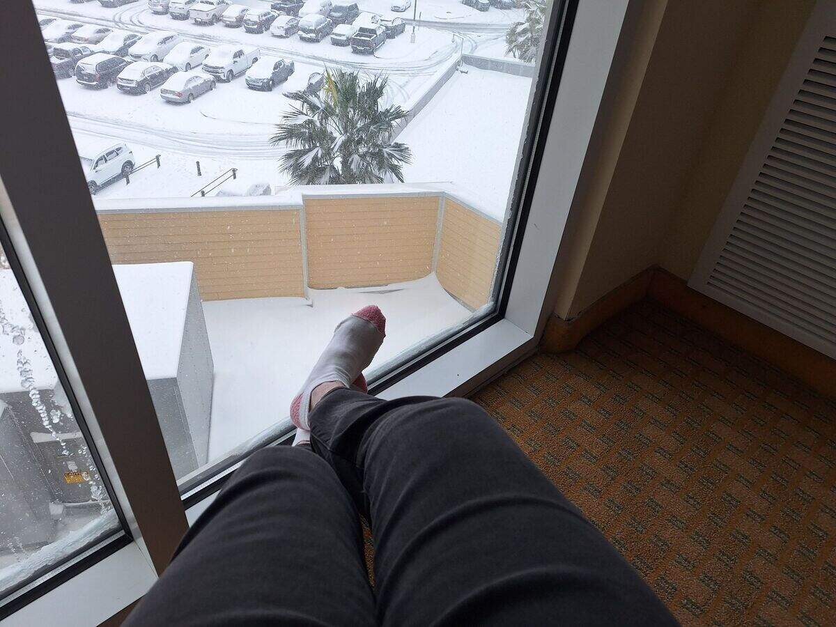 Barbara Tajmajer sent in this photo of the view from the Island View casino.