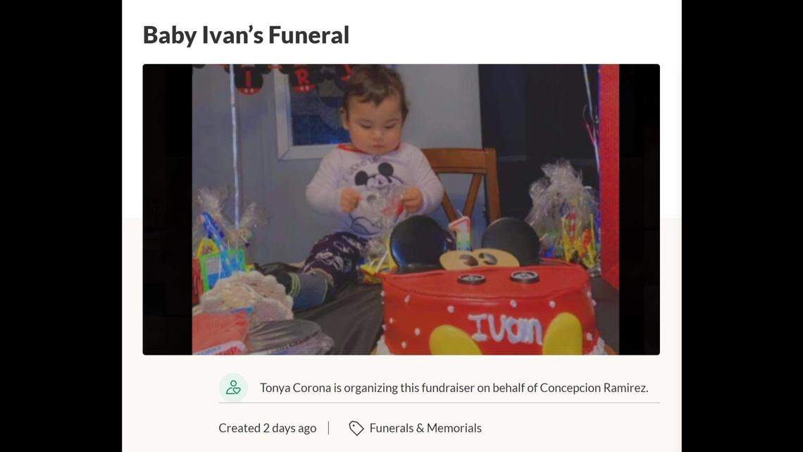 Ivan Aguilar Jr., 2, was accidentally run over after wandering from his parents’ home in Alabama, police say.