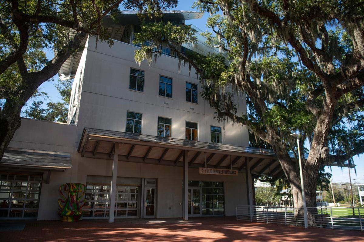 Th City of Biloxi Center for Ceramics at the Ohr-O’Keefe Museum of Art in Biloxi on Tuesday, Dec. 17, 2024.