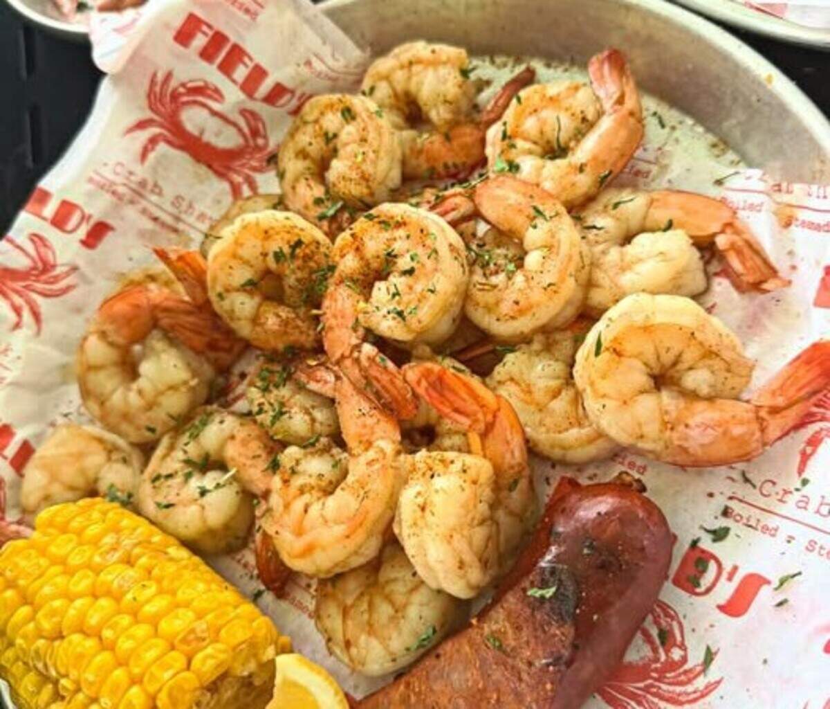 A seafood feast drew customers in to Field’s Crab Shack in Bay St. Louis, which is now closed after damage from heavy rains.