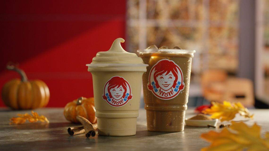 Wendy’s new Pumpkin Spice Frosty and Pumpkin Spice Frosty Cream Cold Brew will be available to order at participating restaurants for a limited time.