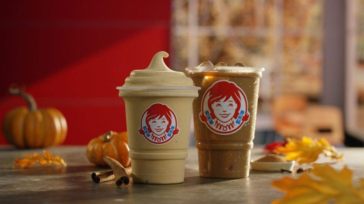 Wendy’s new Pumpkin Spice Frosty and Pumpkin Spice Frosty Cream Cold Brew will be available to order at participating restaurants for a limited time.