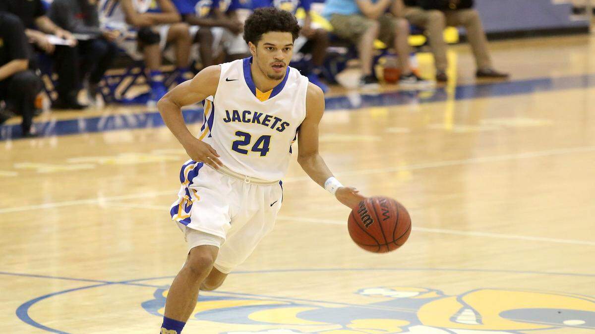 AMANDA McCOY/SUN HERALD 
 St. Martin's Stacee St. Julian, the Sun Herald's basketball player of the year, will be playing his final prep game Thursday at the South Mississippi All-Star Basketball game at St. Martin High School.