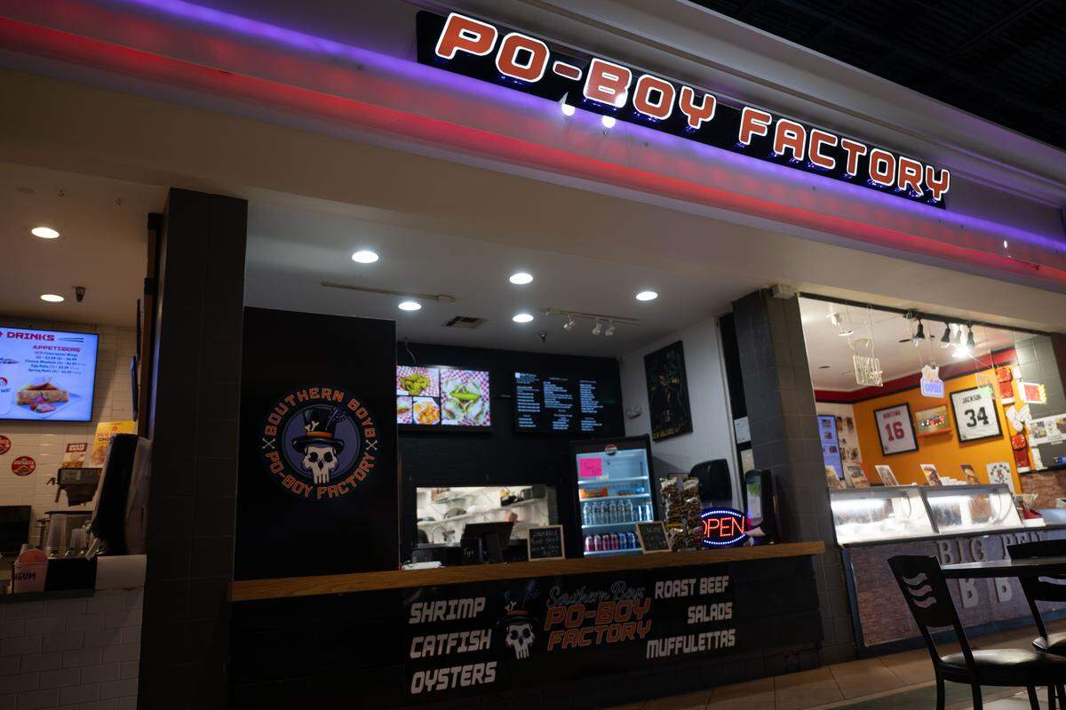 Southern Po-Boy Factory at Edgewater Mall in Biloxi is closing Thursday, Jan, 8. Business is good but ability to hire is not, owner says,