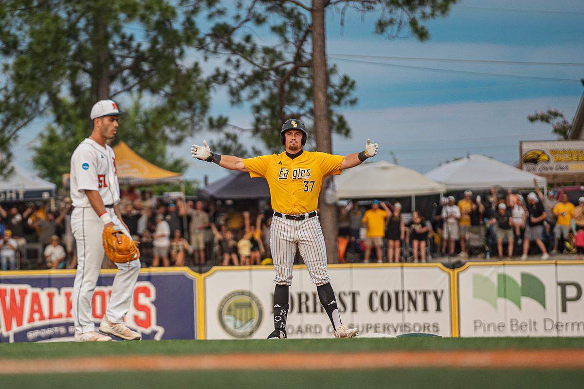 Carson Paetow’s RBI single was part of a 9-run first inning Sunday, June 1, 2025, against the Miami Hurricanes.