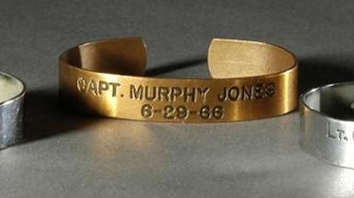 The POW/MIA bracelets are so much a part of the U.S. Vietnam War history that the Smith-sonian’s National Museum of American History includes them in their collection. In the 1970s they cost the wearers $2.50 for the nickle and $3 for the brass.