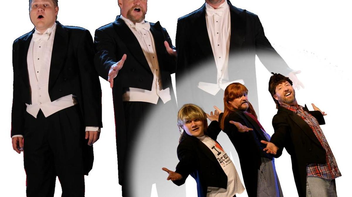The Three Redneck Tenors will kick off Coast Community Concert Association’s new season on Oct. 29.