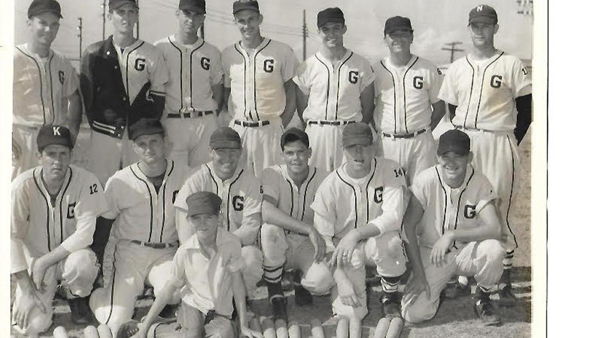 The Gulfport Shippers Baseball team during the 1956-1957.