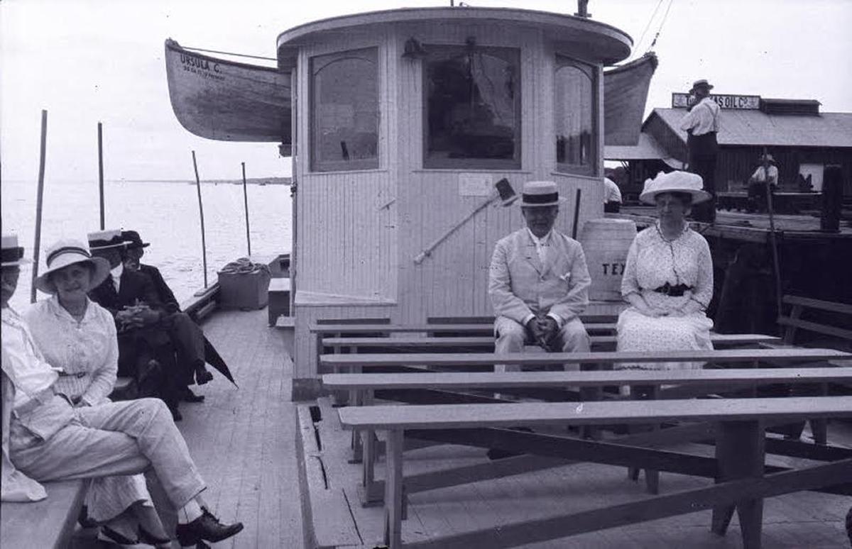 The Biloxi Lugger, Ursula C. had a short career as a shrimp boat and then as a charter boat, and later as a shrimp boat again.