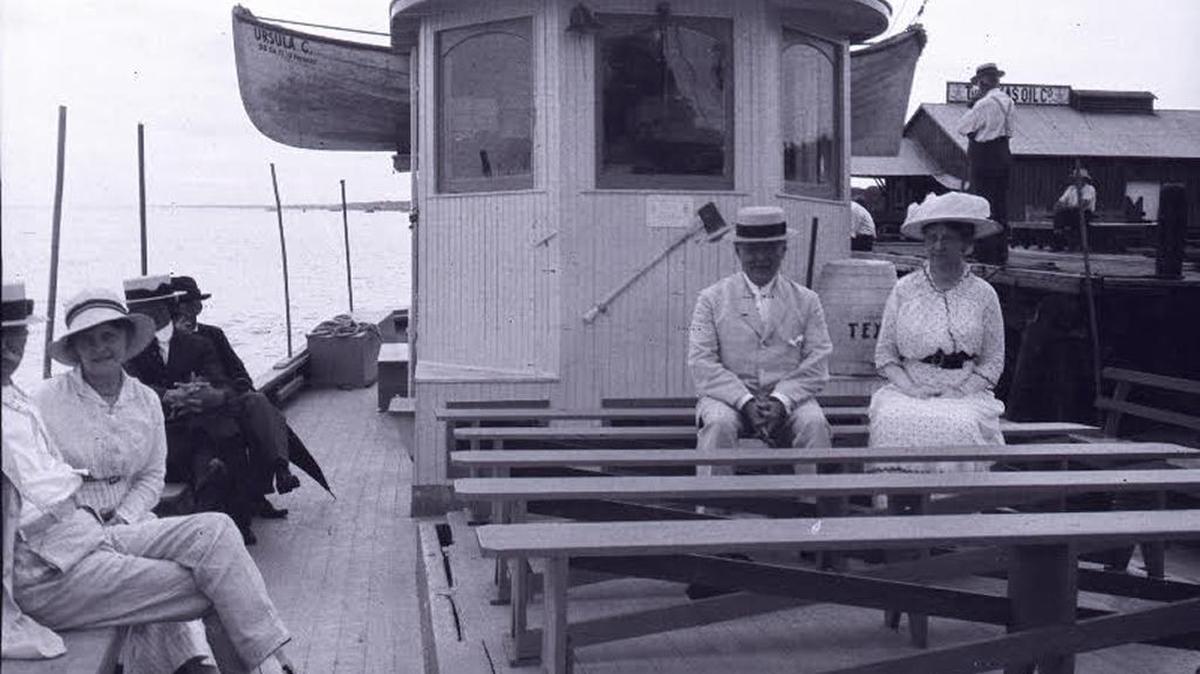 The Biloxi Lugger, Ursula C. had a short career as a shrimp boat and then as a charter boat, and later as a shrimp boat again.