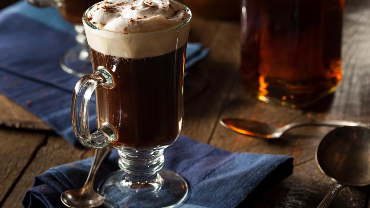 Irish Coffee is easy to whip up.