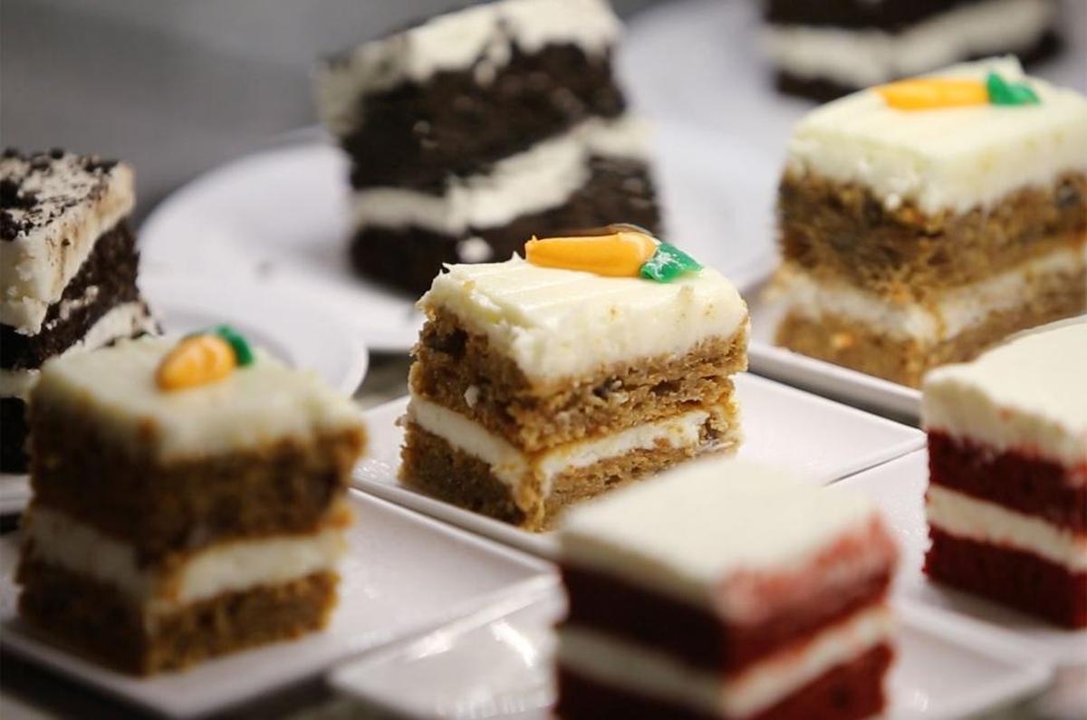 Cakes were a favorite on the dessert display at the former buffet at Boomtown Casino in Biloxi.