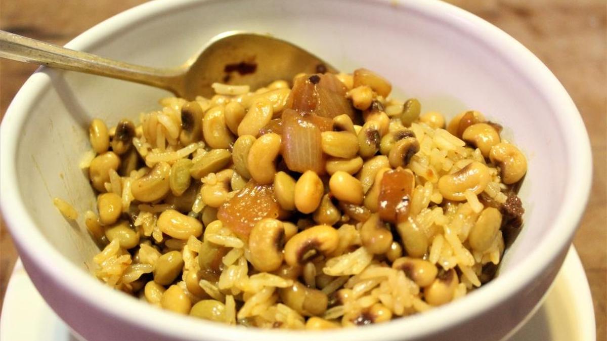 Hoppin’ John is a Low Country specialty.