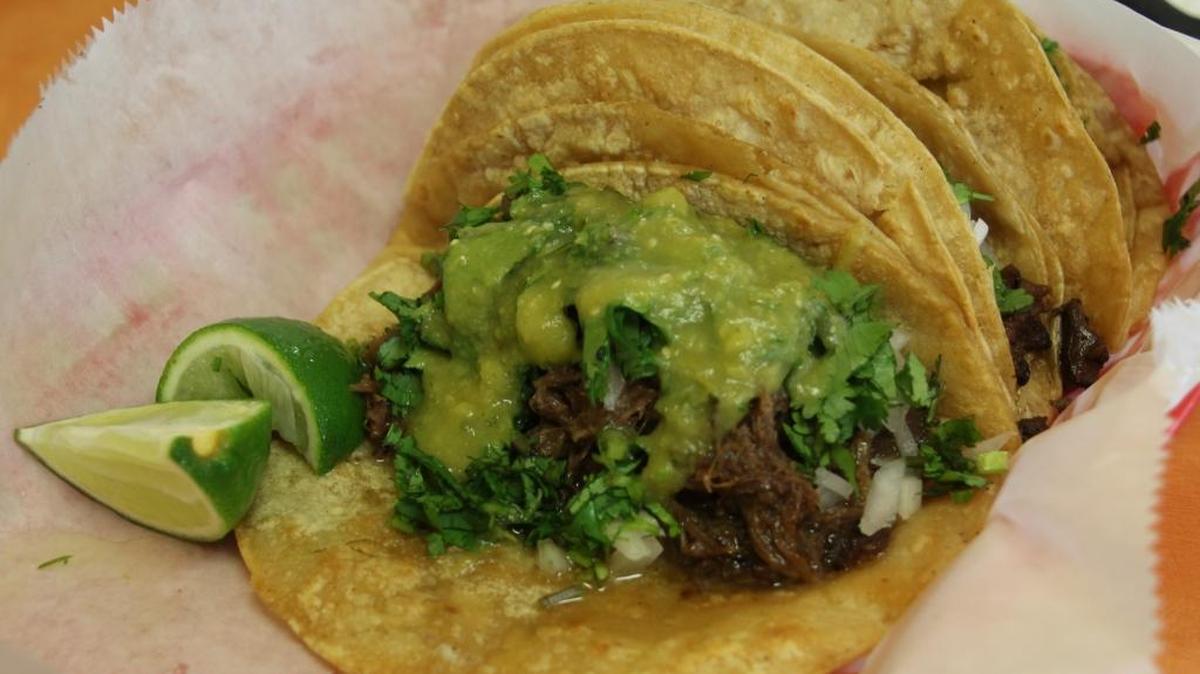 Any slow roasted meat is a great choice for a taco.