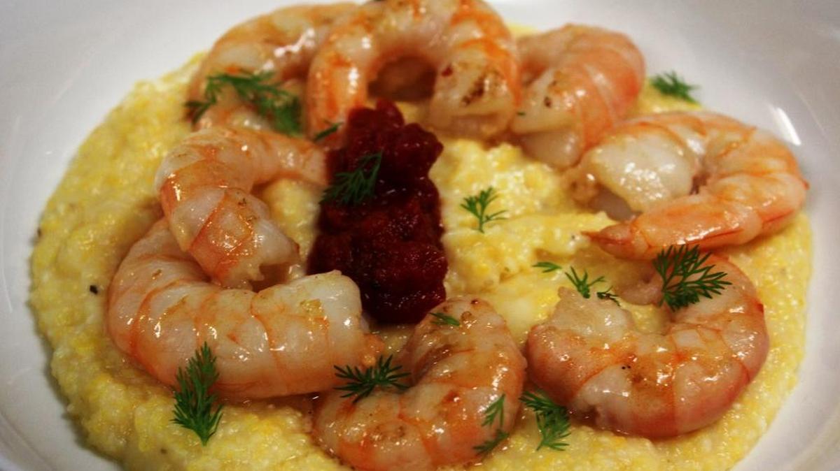 Shrimp and grits is a great recipe for lent.