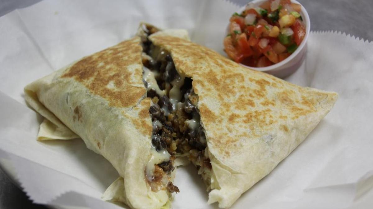 This burrito is called the ‘loco’ burrito for obvious reasons. It is crazy big.