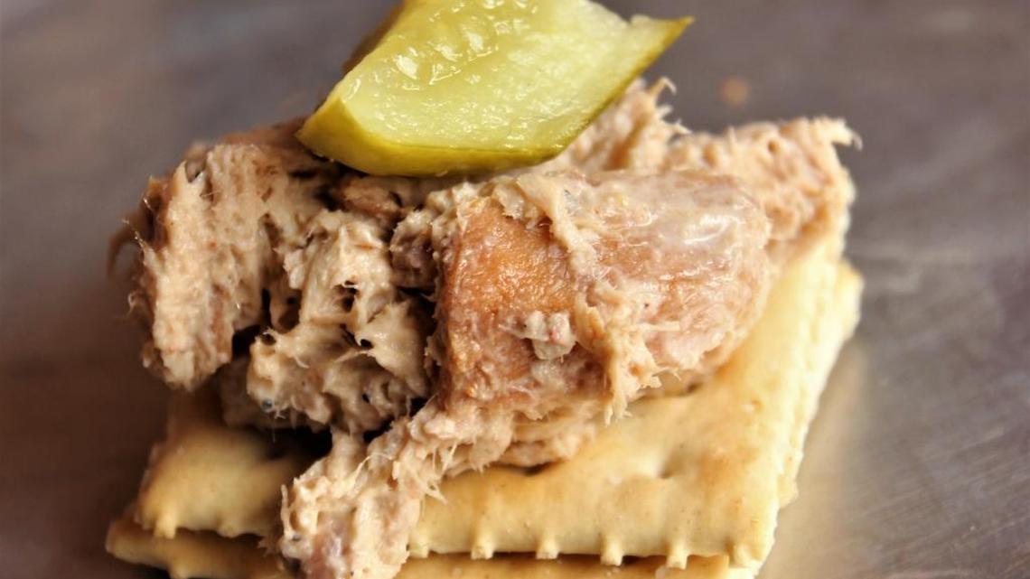 Smoked Tuna dip is an old Coast tradition found in many local bars