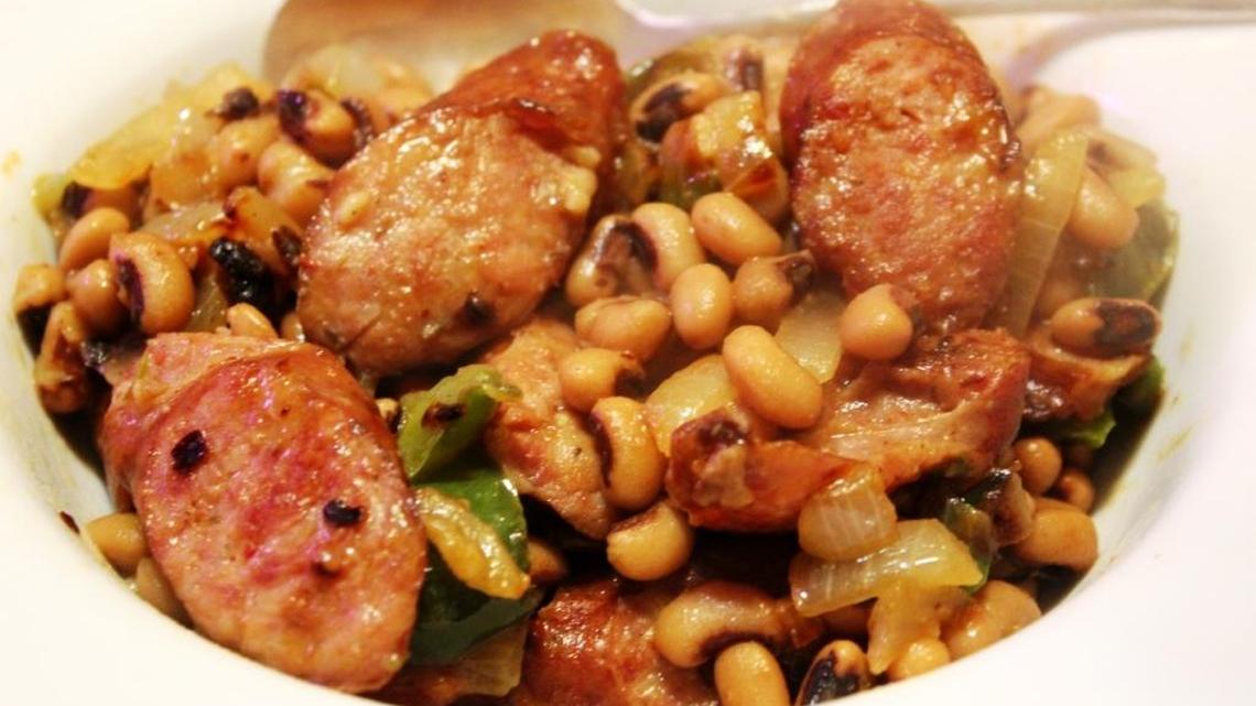 Black-eyed peas is simple Southern dish that is delicious