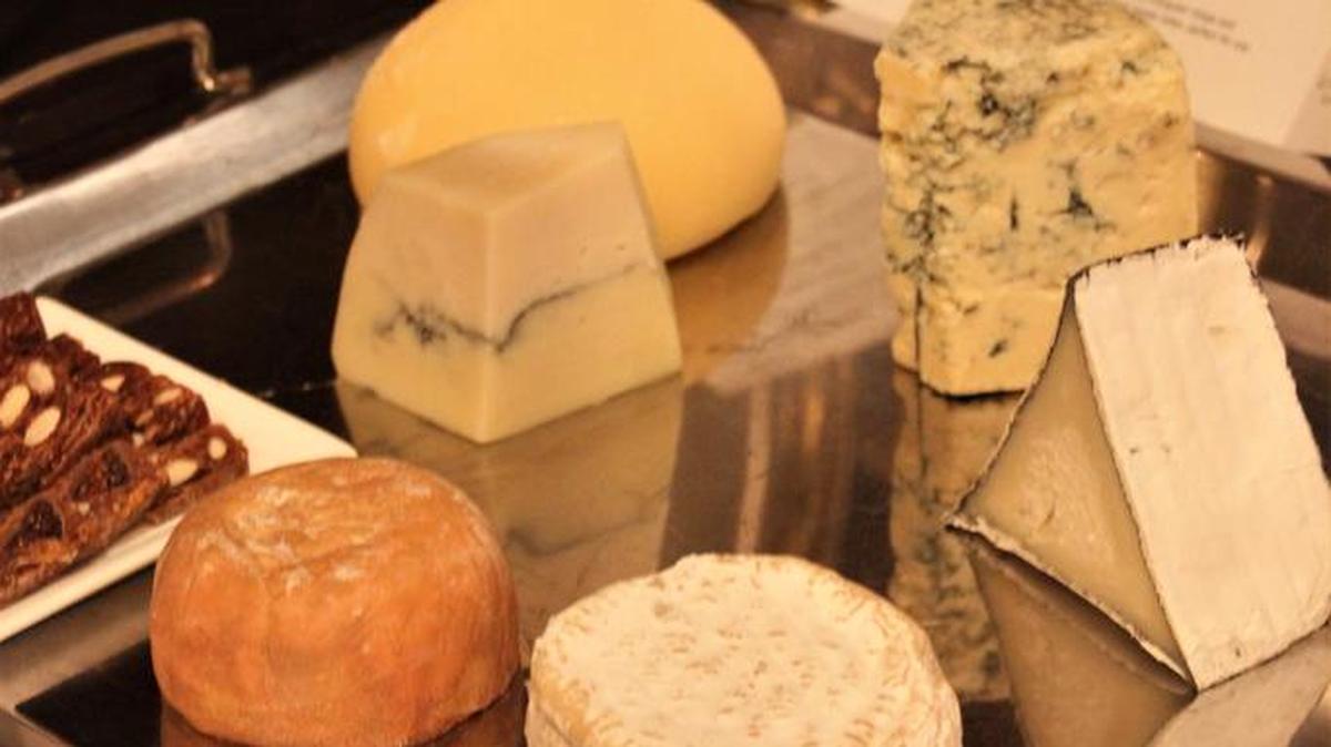 The cheese cart at Thirty-Two is worthy of a visit by itself.