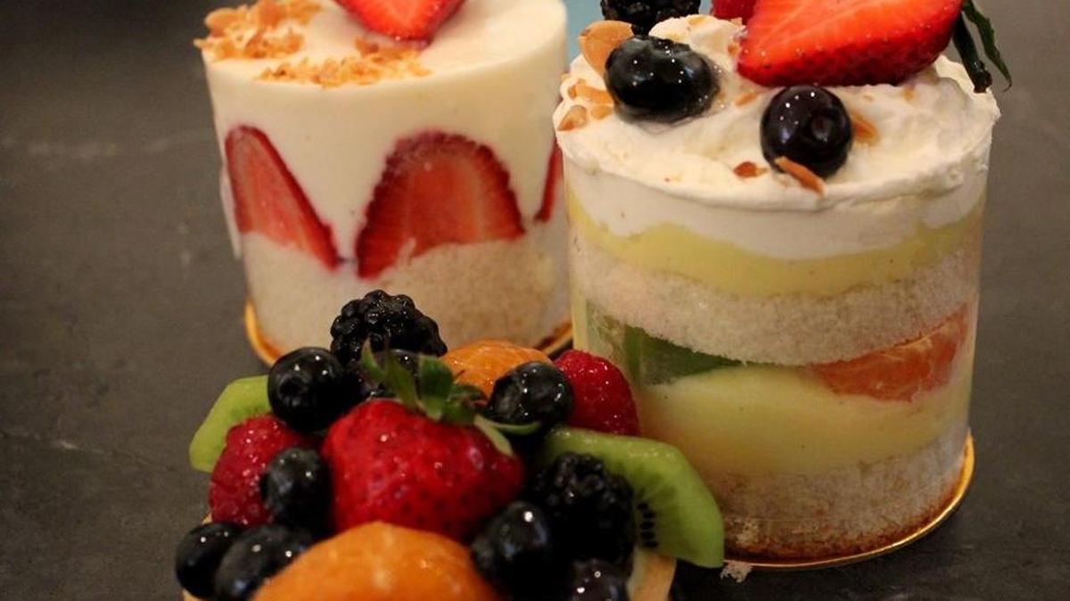A selection of delicious pastries from French Kiss Pastries in Ocean Springs.
