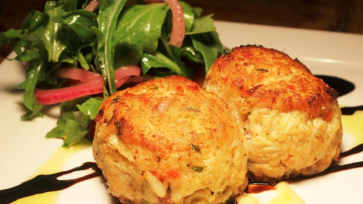 A classic crab cake is at the top of my seafood list.