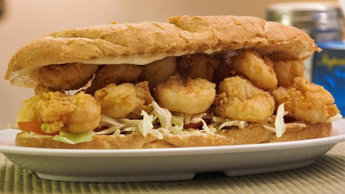 Here are a few places that make excellent fried shrimp po-boys